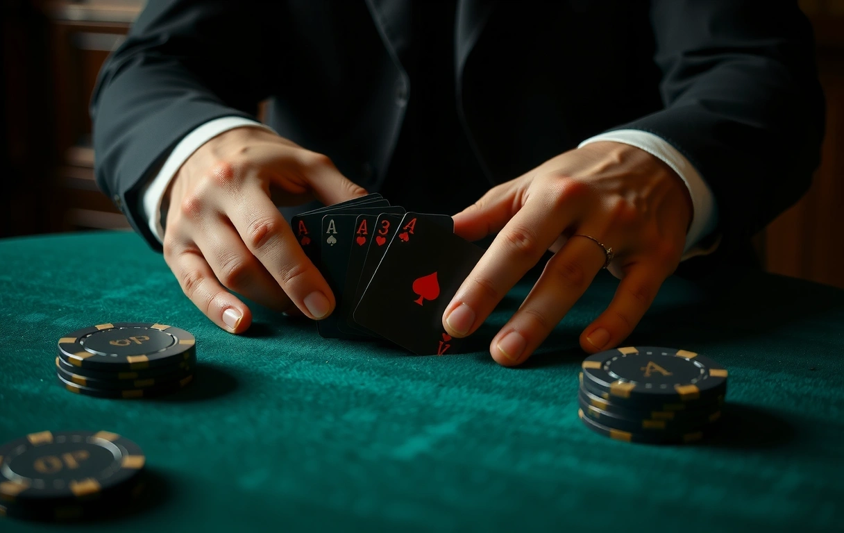 Atmosphère de jeu professionnel